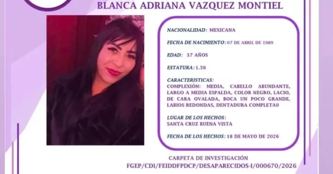 Blanca Adriana entró a clínica de belleza y ahora está desaparecida