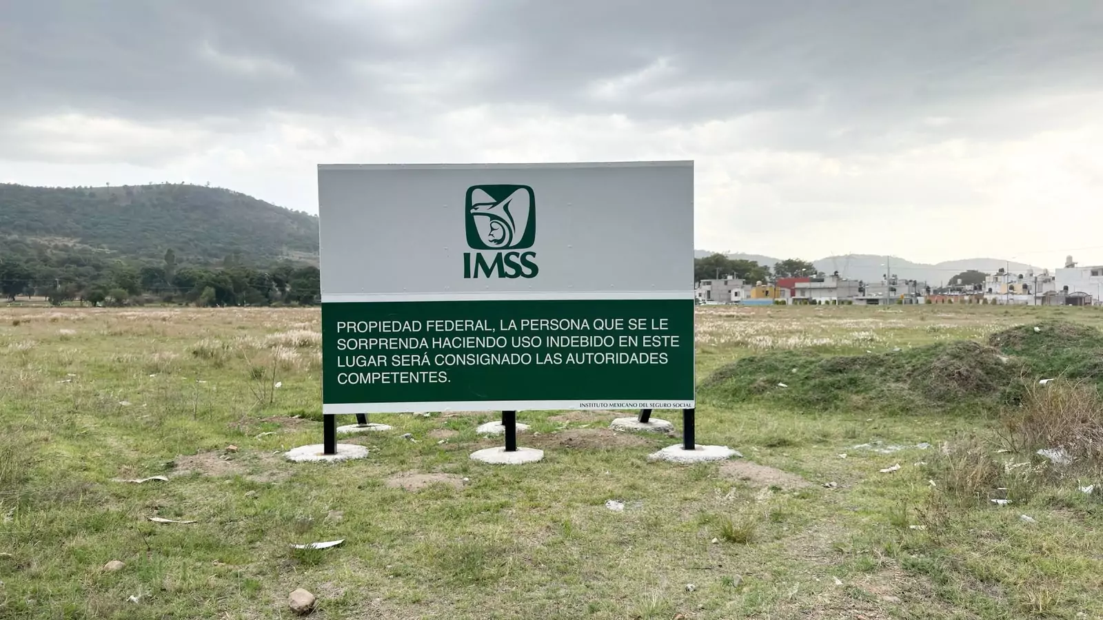 Inician trabajos topográficos en predio destinado para la construcción del Hospital del IMSS en Amozoc