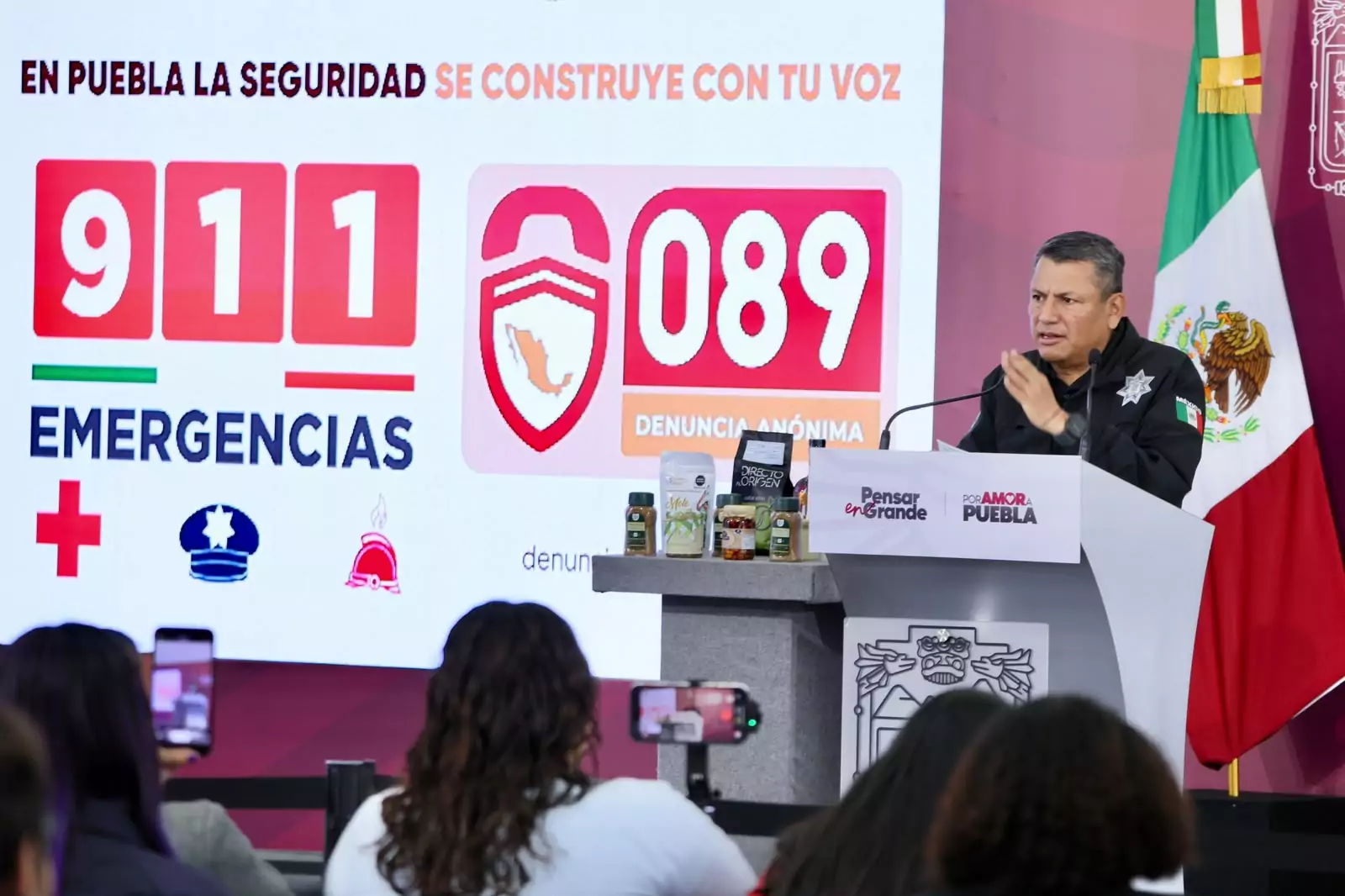 SSP destaca reducción de 17 delitos de alto impacto y la captura de 141 generadores de violencia en Puebla