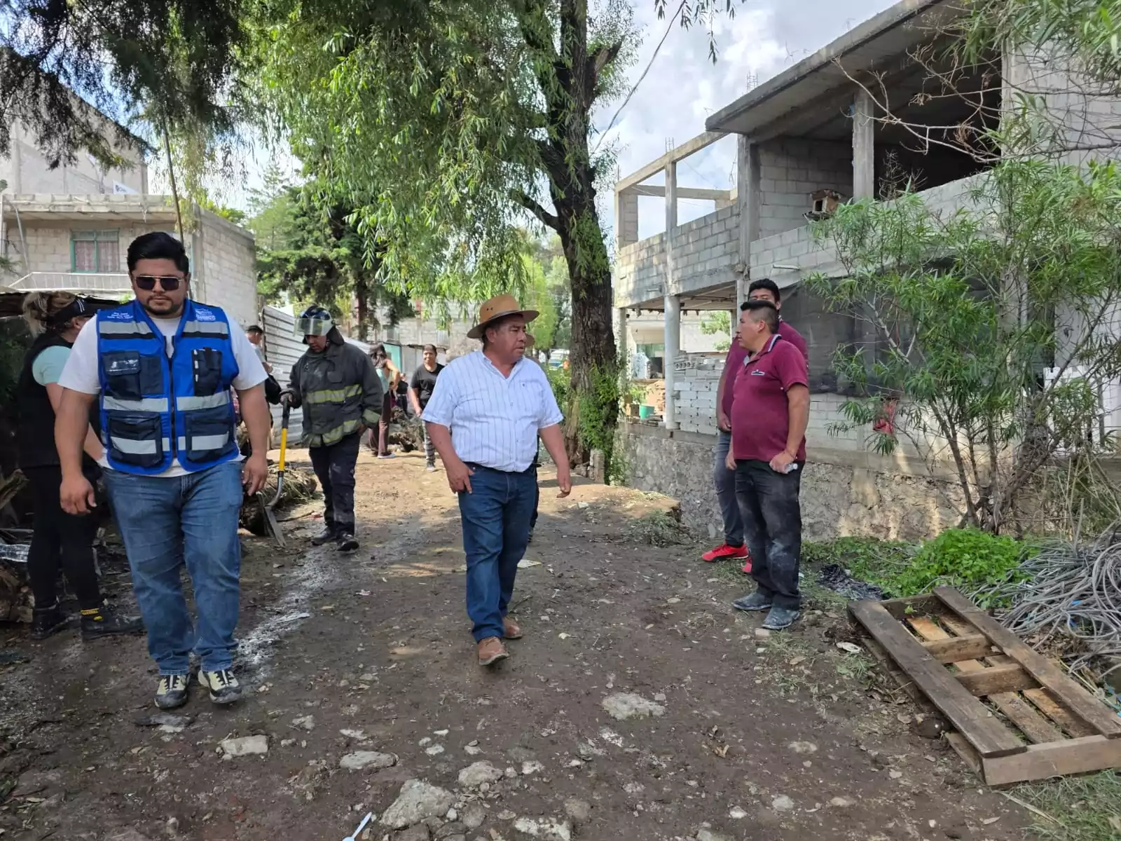 Lluvias dejan daños en viviendas de Chachapa; Ayuntamiento activa operativo de apoyo