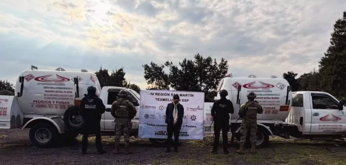 Policía Estatal y Marina detienen a hombre dedicado al robo de gas