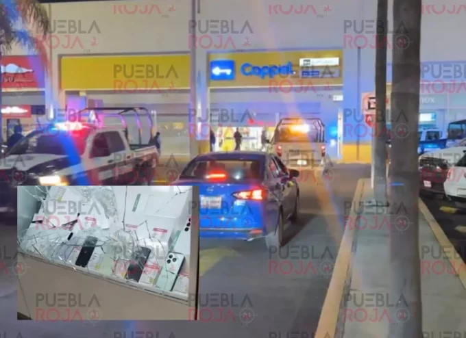 Asalto a Coppel en Cruz del Sur termina con un detenido y arma asegurada en Cuautlancingo