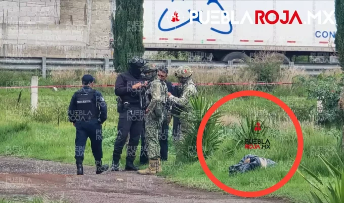 ¡Terror en el Puente de La Luz! Hallan cadáver embolsado en Texmelucan, en límites de Puebla y Tlaxcala