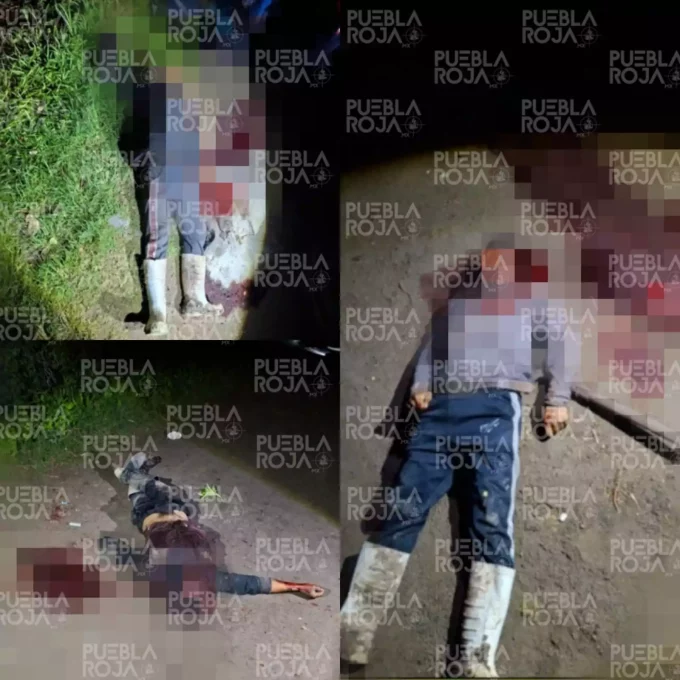 Masacran a tres hombres en Atlixco; los sorprendieron cuando presuntamente iban a trabajar
