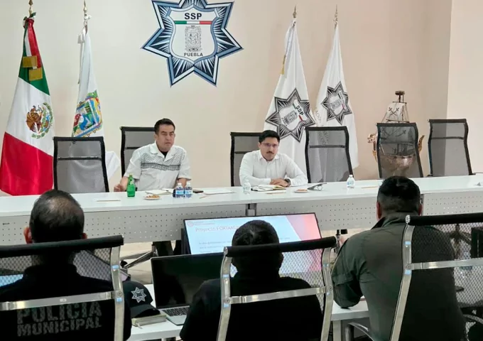 Reúne SSP a 25 mandos municipales para fortalecer seguridad y coordinación institucional