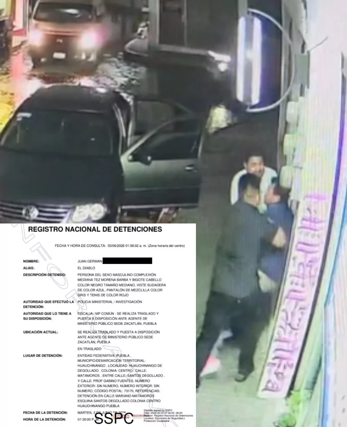 ¡Video pondría en jaque el caso contra “El Diablo”!; defensa acusa irregularidades en su detención en Huauchinango