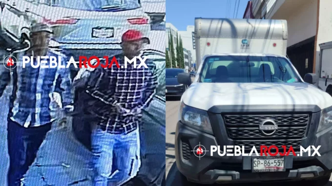 Video capta violento robo de 200 mil pesos a cuentahabiente en Puebla; caen dos presuntos cómplices