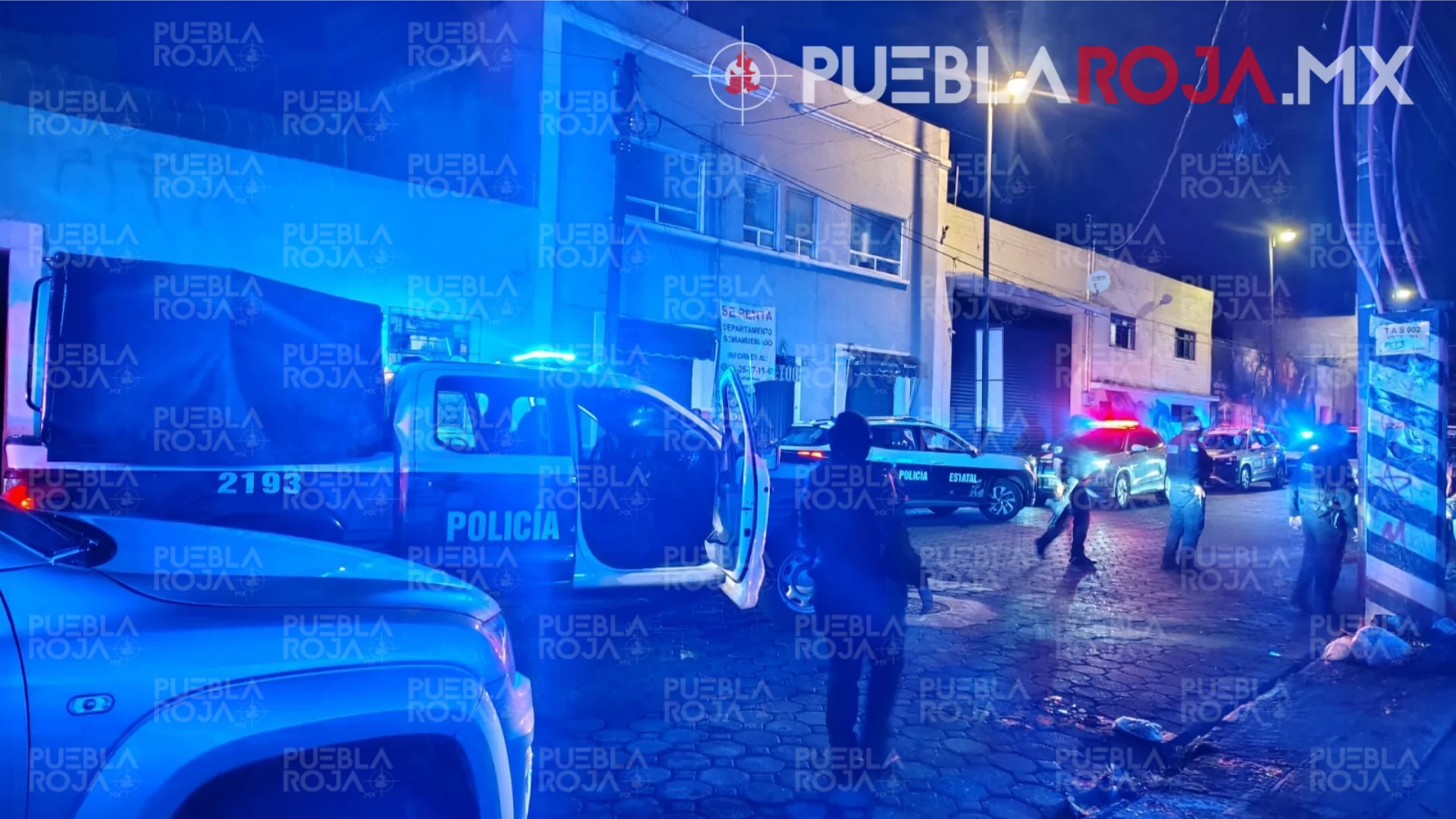 Persecución y balacera en el Centro de Puebla termina con tres detenidos
