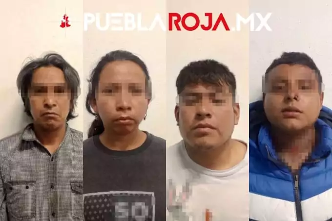Cae presunta banda dedicada a asaltar tiendas Coppel; hay cuatro adultos y un menor detenidos