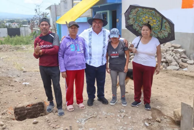 Cercanía y resultados: edil de Amozoc continúa en territorio