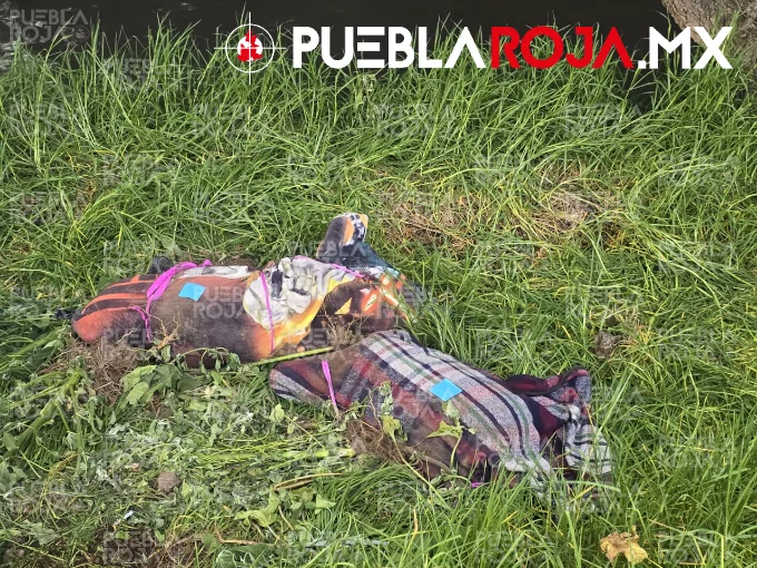 Macabro hallazgo en Xoxtla: cadáveres de un hombre y una mujer fueron encontrados encobijados y con huellas de tortura
