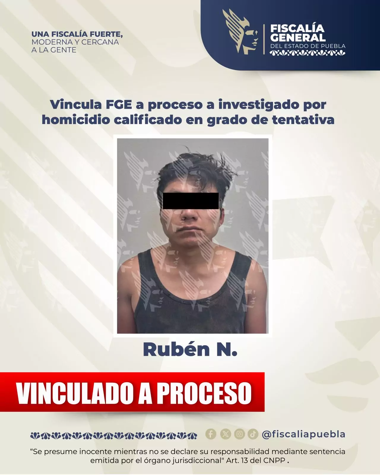 Vinculan a proceso a hombre que presuntamente prendió fuego a una persona en Tehuacán