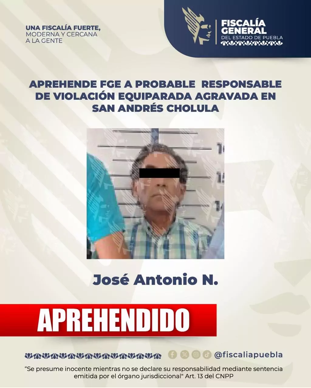 Aprehenden a taxista señalado por agredir sexualmente a una adolescente en Cholula