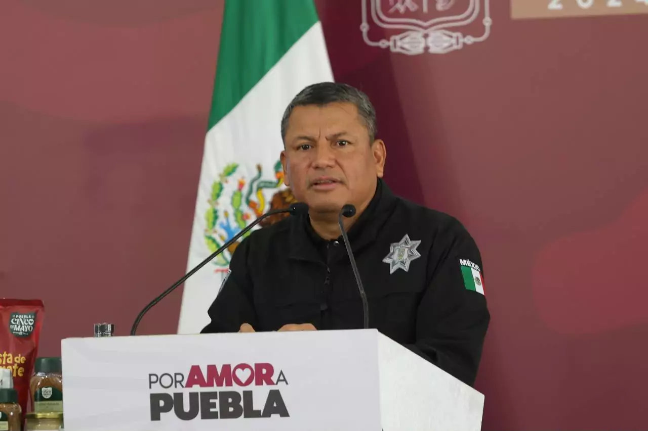 Puebla reporta avances en seguridad: detienen a 175 personas y disminuye robo a transporte de carga