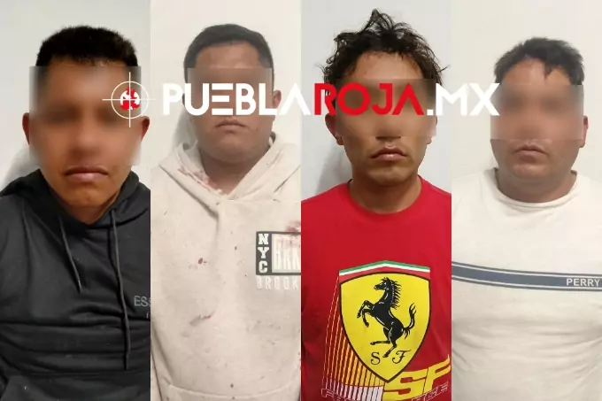 Asaltantes del Coppel son “pájaros de cuenta”; los cuatro tienen antecedentes penales