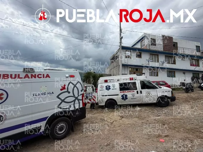 ¡Pintaban una cisterna y quedaron inconscientes! Dos trabajadores se intoxican en Apizaco