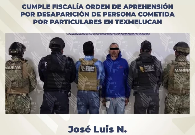 Cumple Fiscalía orden de aprehensión por desaparición de persona cometida por particulares en Texmelucan