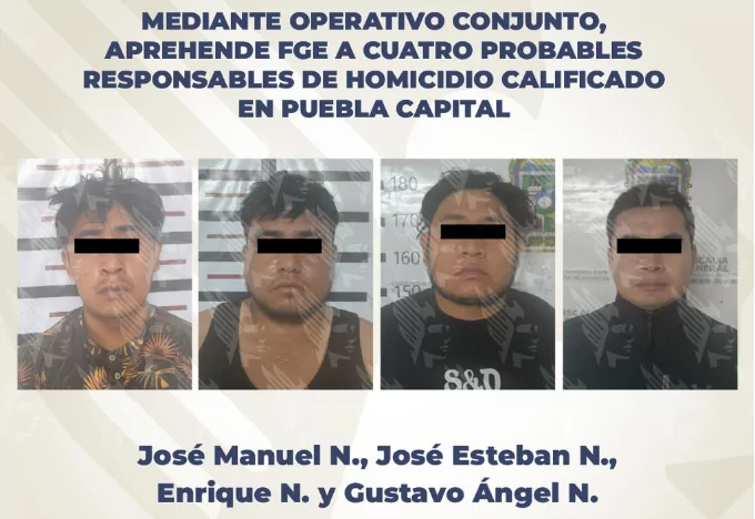 Capturan a cuatro por asesinato de agente ministerial “Marino”; entre ellos hay un policía municipal en activo
