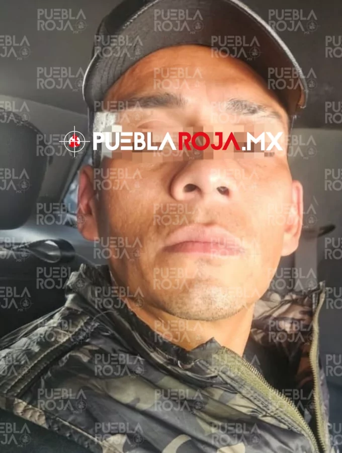 Detienen a “El Center”, presunto generador de violencia en el oriente de Puebla