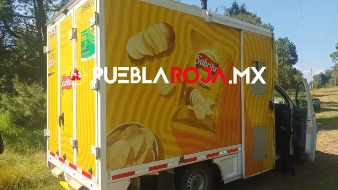 ¡Corre que te alcanzo! Robo de camioneta de Sabritas termina con un detenido en Tocatlán