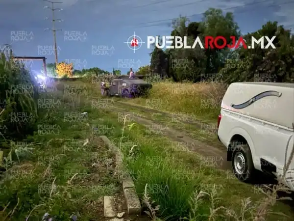 Ejecutan a joven y abandonan su cuerpo en camino de terracería de Atlixco