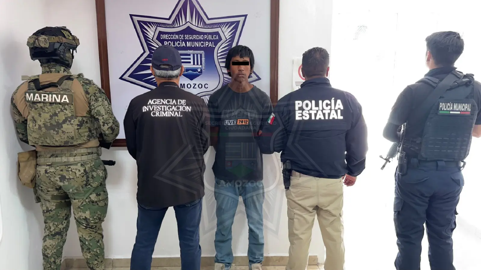 Capturan en Amozoc a Alan Michel N., buscado por narcomenudeo