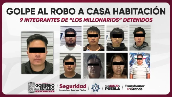 Cae “La Pamela”, presunto integrante de “Los Millonarios”; suman 9 detenidos