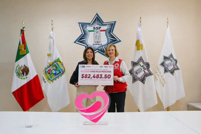 Voluntariado de la SSP fortalece solidaridad social con Cruz Roja Mexicana