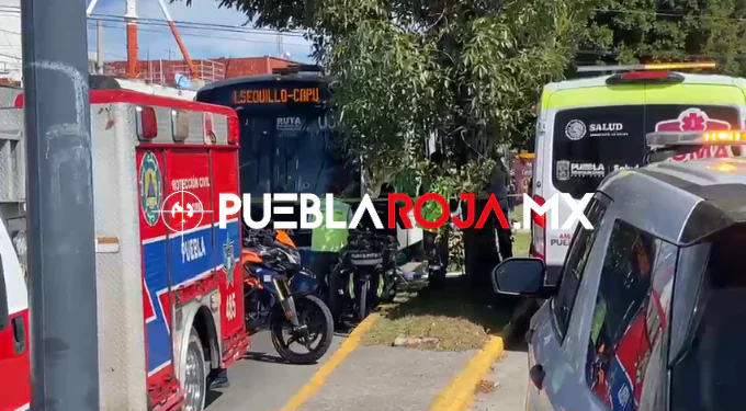 RUTA atropella y mata a hombre de 33 años en bulevar 5 de Mayo