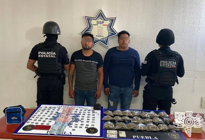 Caen dos integrantes de la banda “Sureños Crazy Raiders” de Ocoyucan