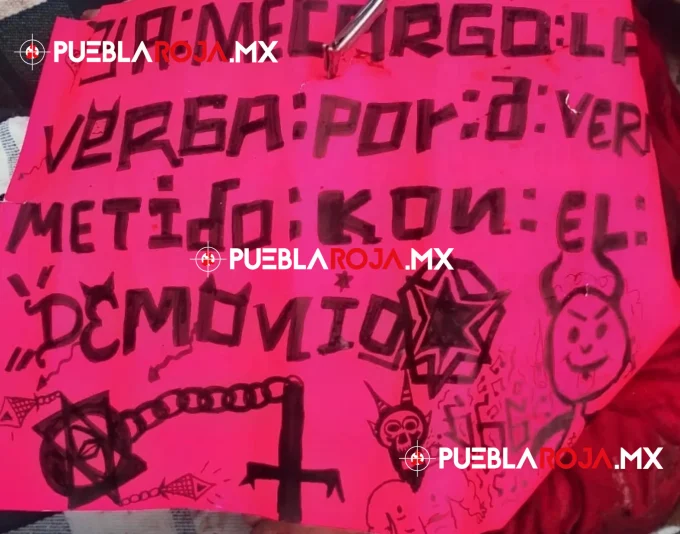 Hallan cadáver con piedra en la cabeza y narcomensaje firmado por El Demonio en La Resurrección