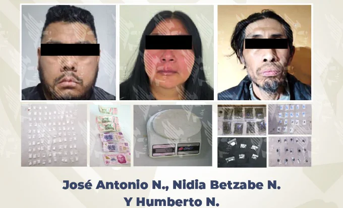 En acciones conjuntas, ejecuta FGE dos cateos contra narcomenudeo en Puebla capital