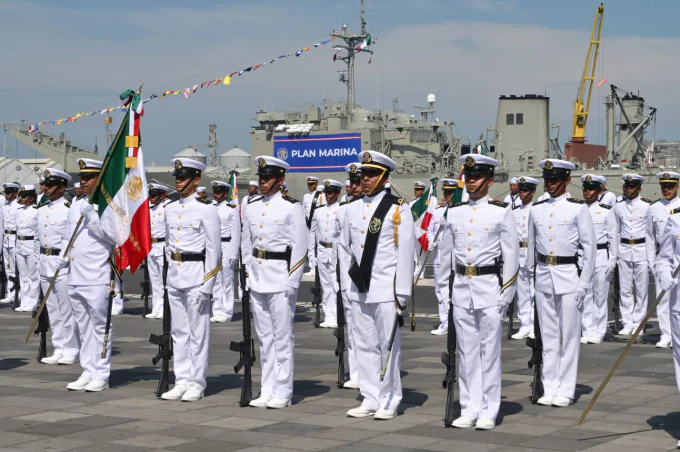 Se conmemoran 205 años del nacimiento de la Armada de México