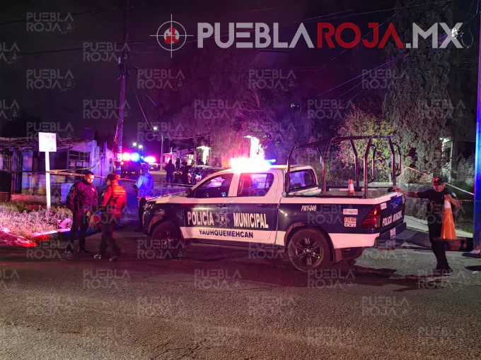 Enfrenta a presuntos asaltantes y termina baleado en una tienda de Yauhquemehcan