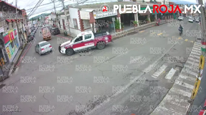 Balacera y persecución en Chipilo: hieren a policía estatal y escapan los agresores
