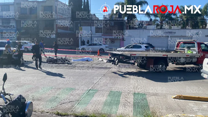 Camión de basura arrolla y mata a motociclista de 17 años; chofer huyó