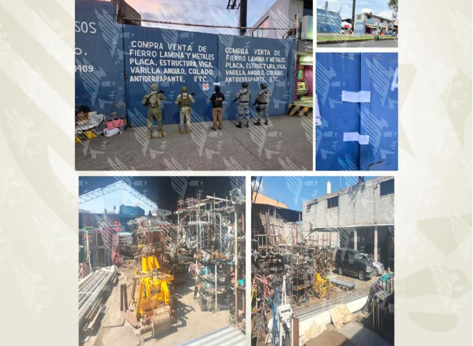 Asegura Fiscalía inmueble y cable robado de Telmex durante cateo en Puebla capital