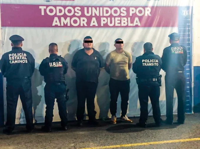 En Coronango, fuerzas de seguridad recuperan tractocamión robado