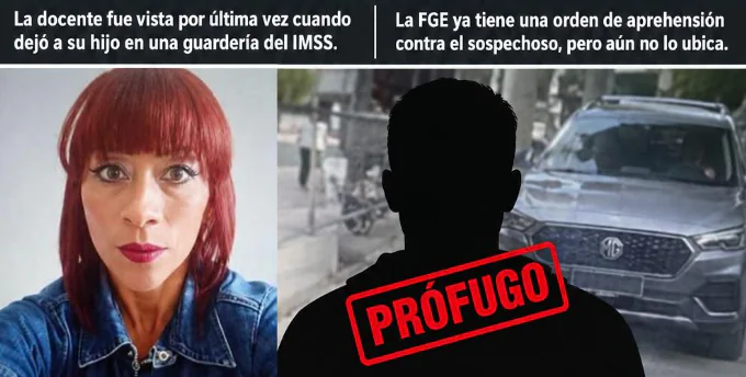 Identifican a presunto implicado en asesinato de maestra desaparecida en Cuautlancingo; sigue prófugo