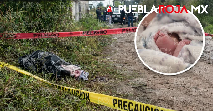 Abandonan a recién nacido sin vida en Camino Real, en Huejotzingo