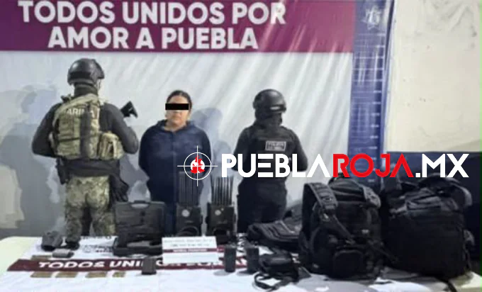 Operativo interinstitucional permite detener a mujer en posesión de inhibidores de señal