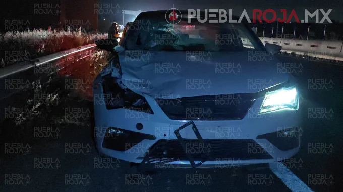 ¡Deambulaba entre los autos y terminó muerto! Atropellan a joven en el Libramiento Tlaxcala