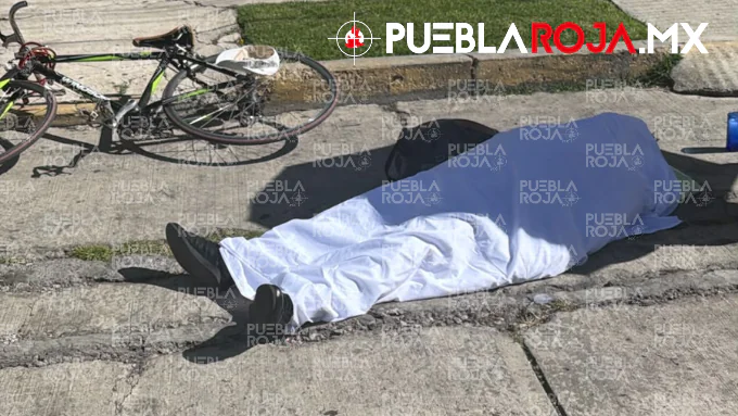 Infarta octogenario cuando viajaba en bicicleta en la colonia Aquiles Serdán