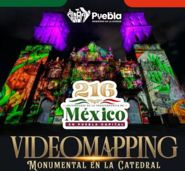 Invita Gobierno de Pepe Chedraui a disfrutar videomapping monumental por Fiestas Patrias